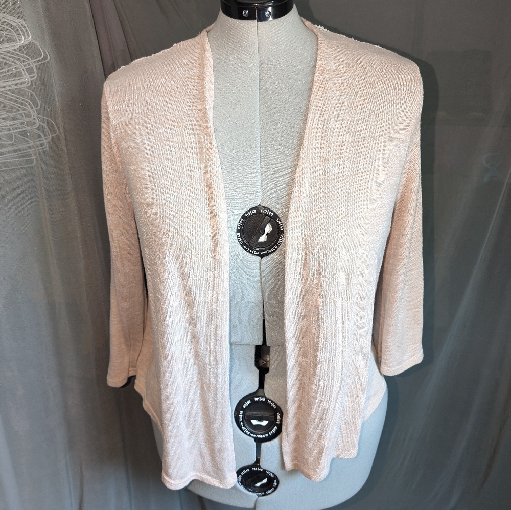 Lace Inset Lightweight Cardigan